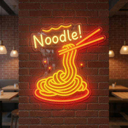 Noodle LED Neon Sign - 04 Size Image