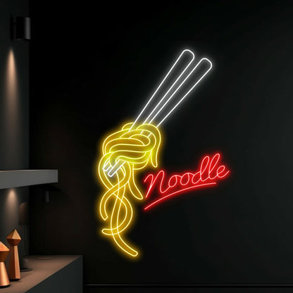 Noodle Led Neon Sign Restaurant Noodle Decor | Shineneon