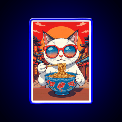Noodle Time In Neon Chinatown Asian Cultural Led Neon Sign Rgb Color - Shineneon