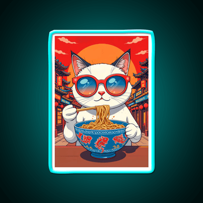 Noodle Time In Neon Chinatown Asian Cultural Led Neon Sign Rgb Color - Shineneon