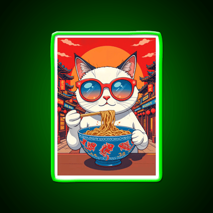 Noodle Time In Neon Chinatown Asian Cultural Led Neon Sign Rgb Color - Shineneon