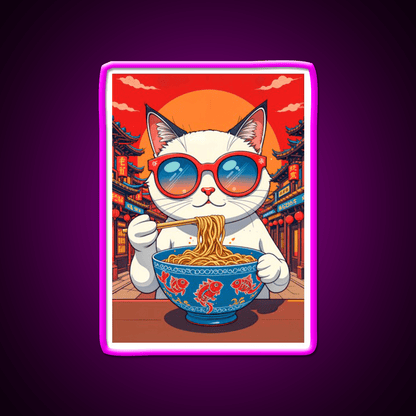 Noodle Time In Neon Chinatown Asian Cultural Led Neon Sign Rgb Color - Shineneon