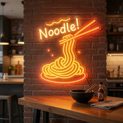 Noodle Wall Decor LED Neon Sign - 02 High-Converting Product Image