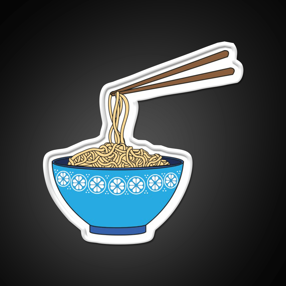 Noodles Led Neon Sign Chinese Food Rgb Color - Shineneon