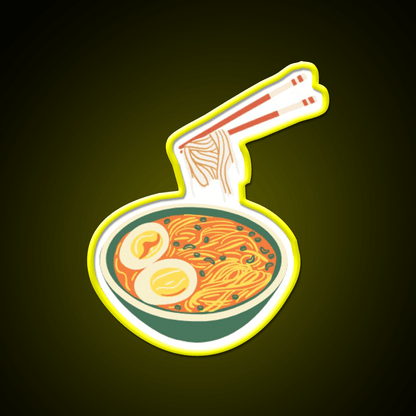 Noodles Led Neon Sign Chinese Food Wall Art Rgb Color - Shineneon