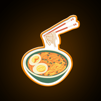 Noodles Led Neon Sign Chinese Food Wall Art Rgb Color - Shineneon