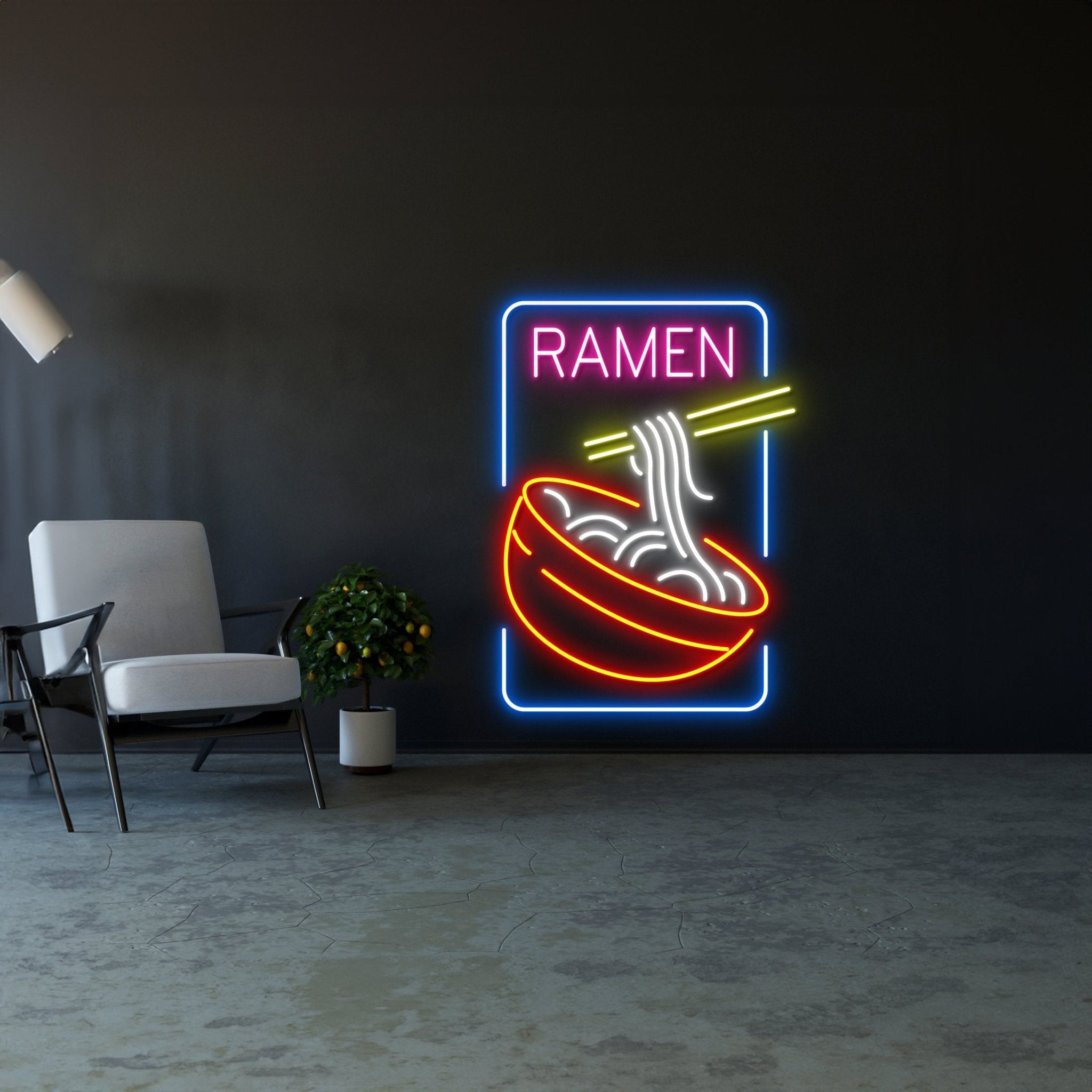 Noodles Neon Sign Wall Decor Ramen Led Lights - Shineneon
