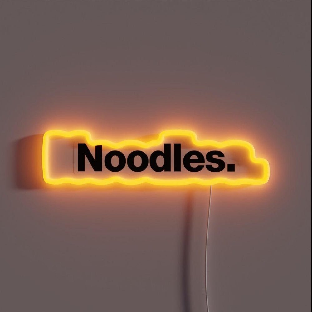 Noodles Rgb Led Neon Sign - Shineneon