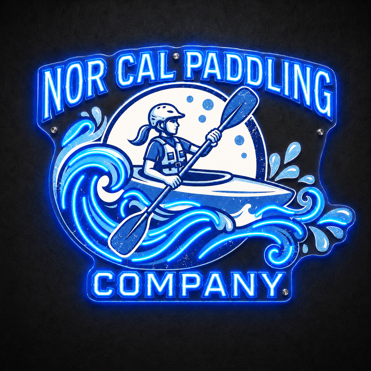 NOR CAL PADDLING Custom LED Neon Sign - Shineneon