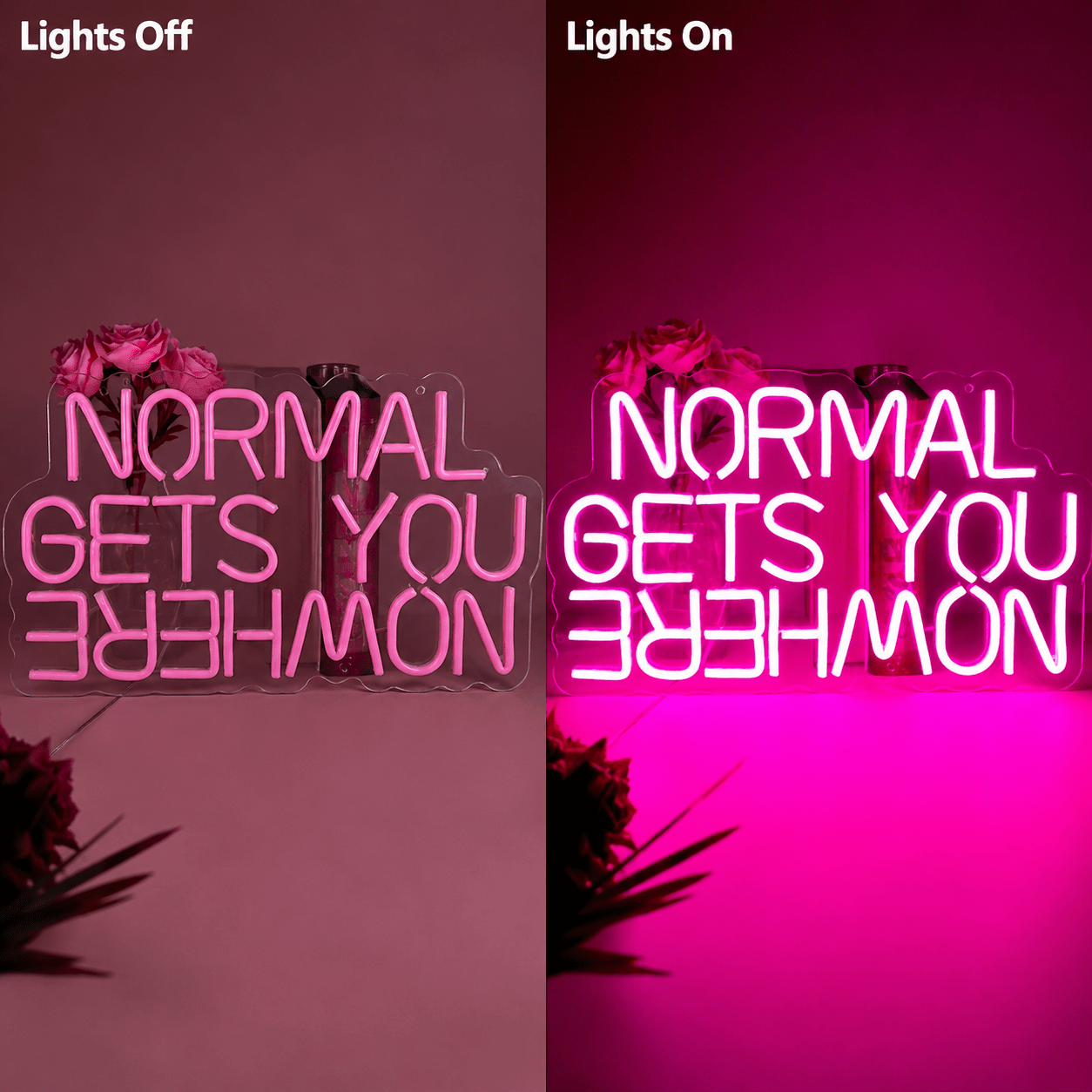 Normal Gets You Behemon LED Neon Sign - Shineneon