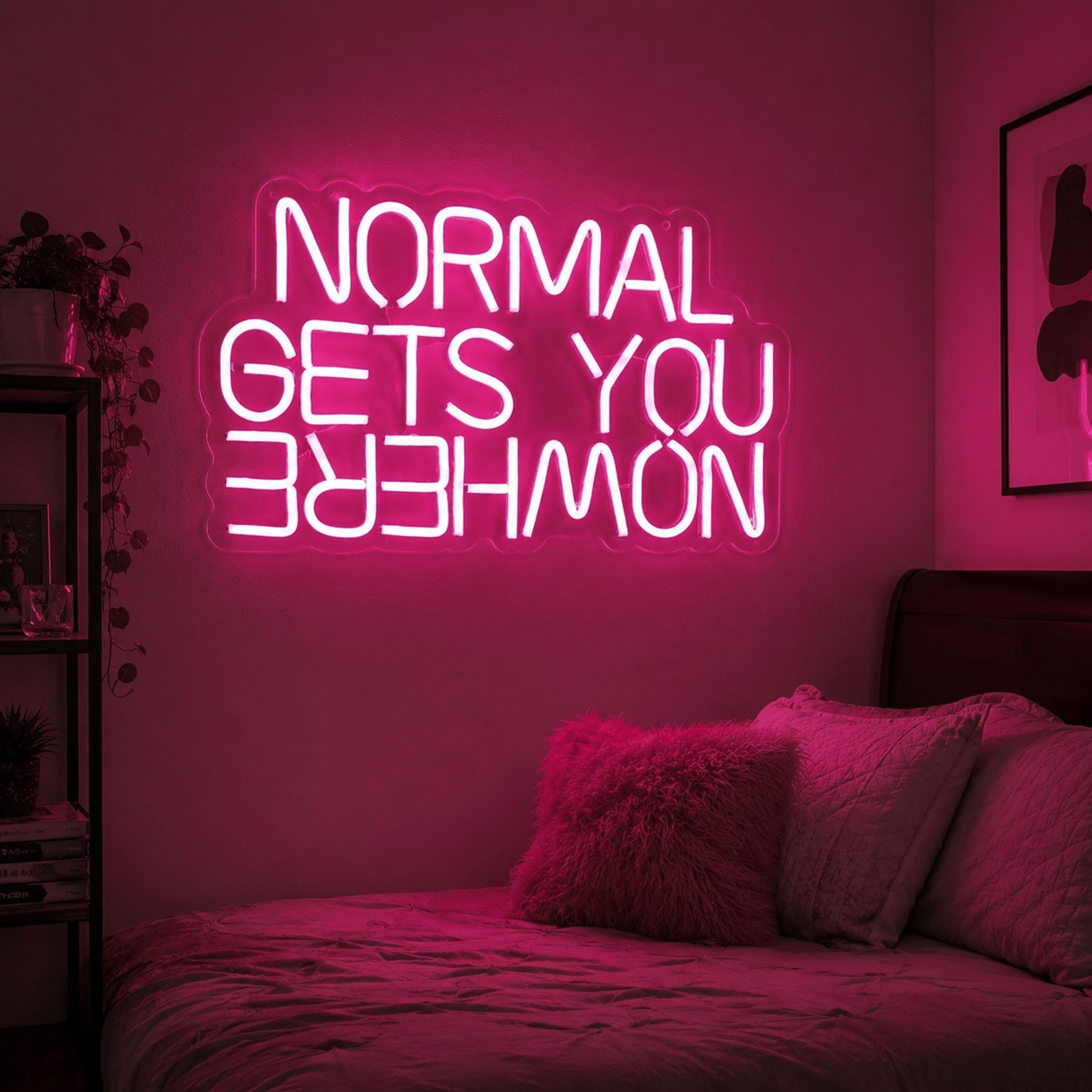 Normal Gets You Behemon LED Neon Sign - Shineneon