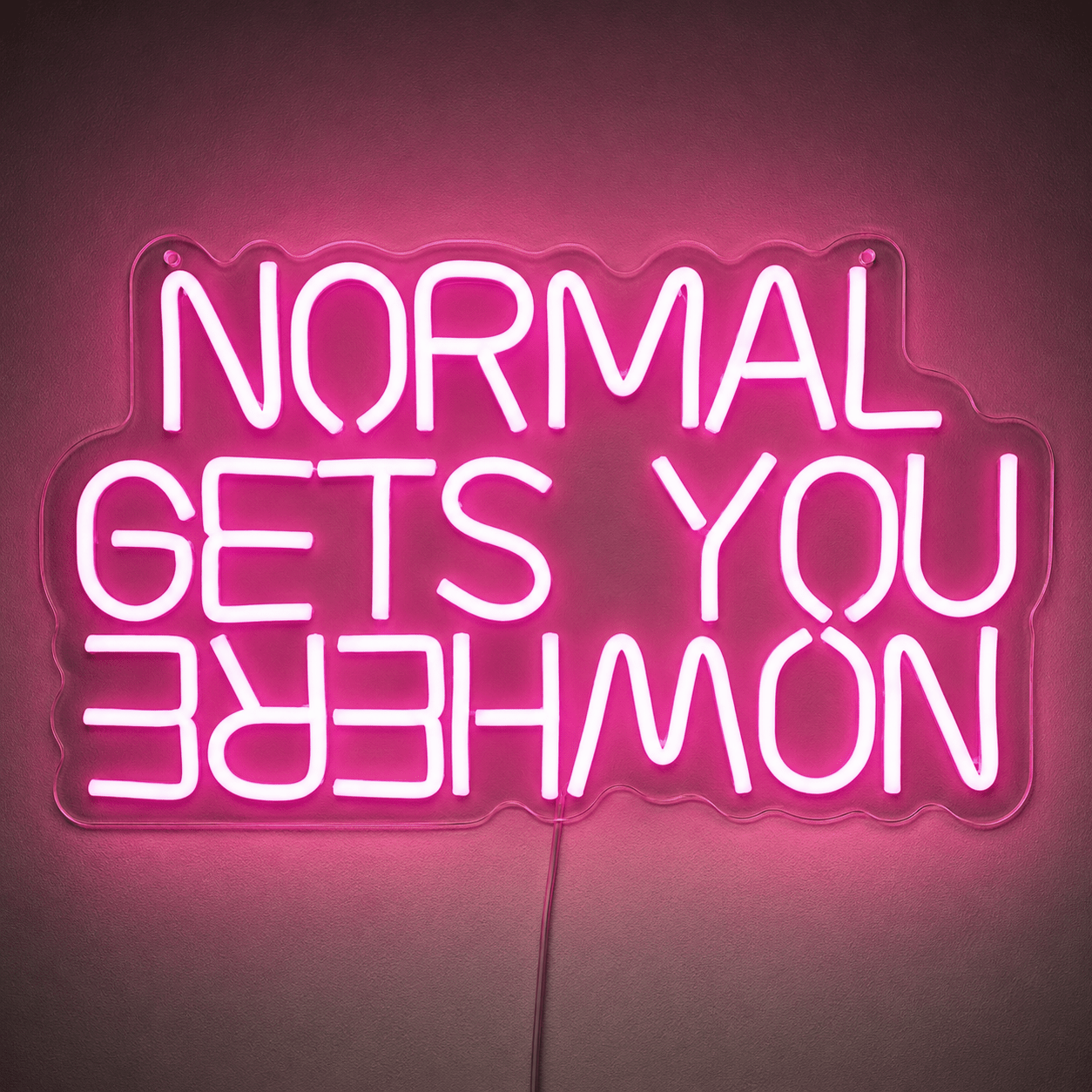 Normal Gets You Behemon LED Neon Sign - Shineneon