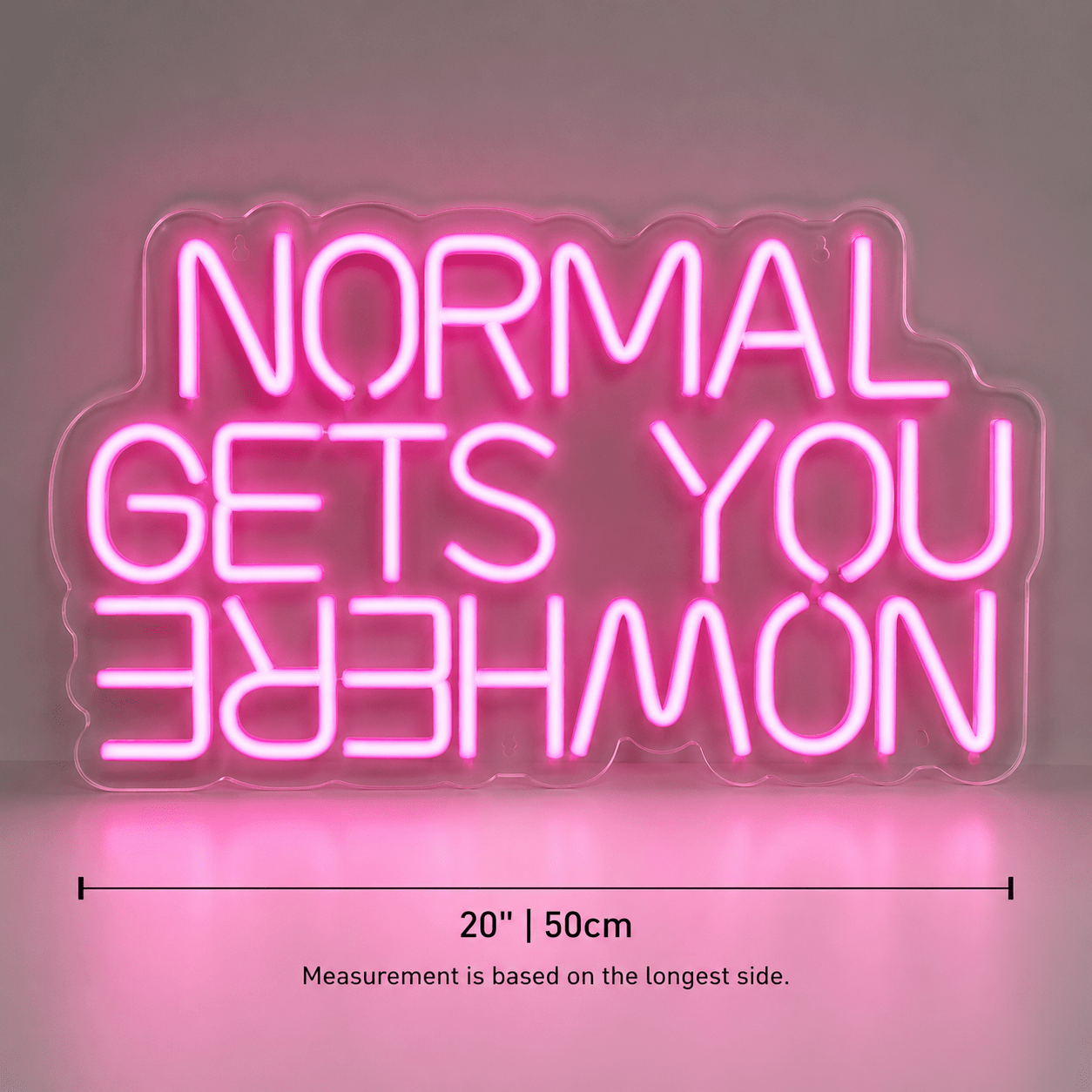 Normal Gets You Behemon LED Neon Sign - Shineneon