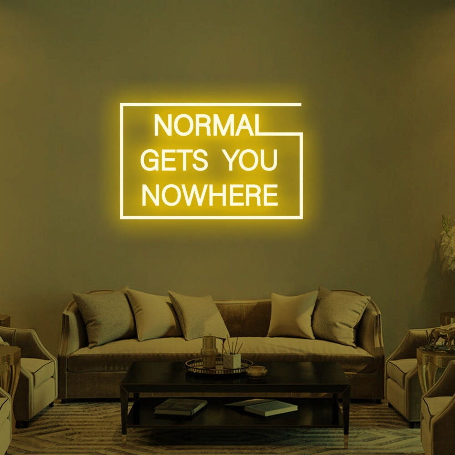 Normal Gets You Nowhere Led Neon Sign 2 | Shineneon