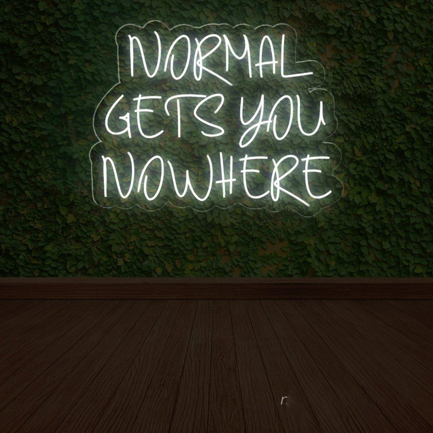 Normal Gets You Nowhere Led Neon Sign Bar Cafe Window Display | Shineneon
