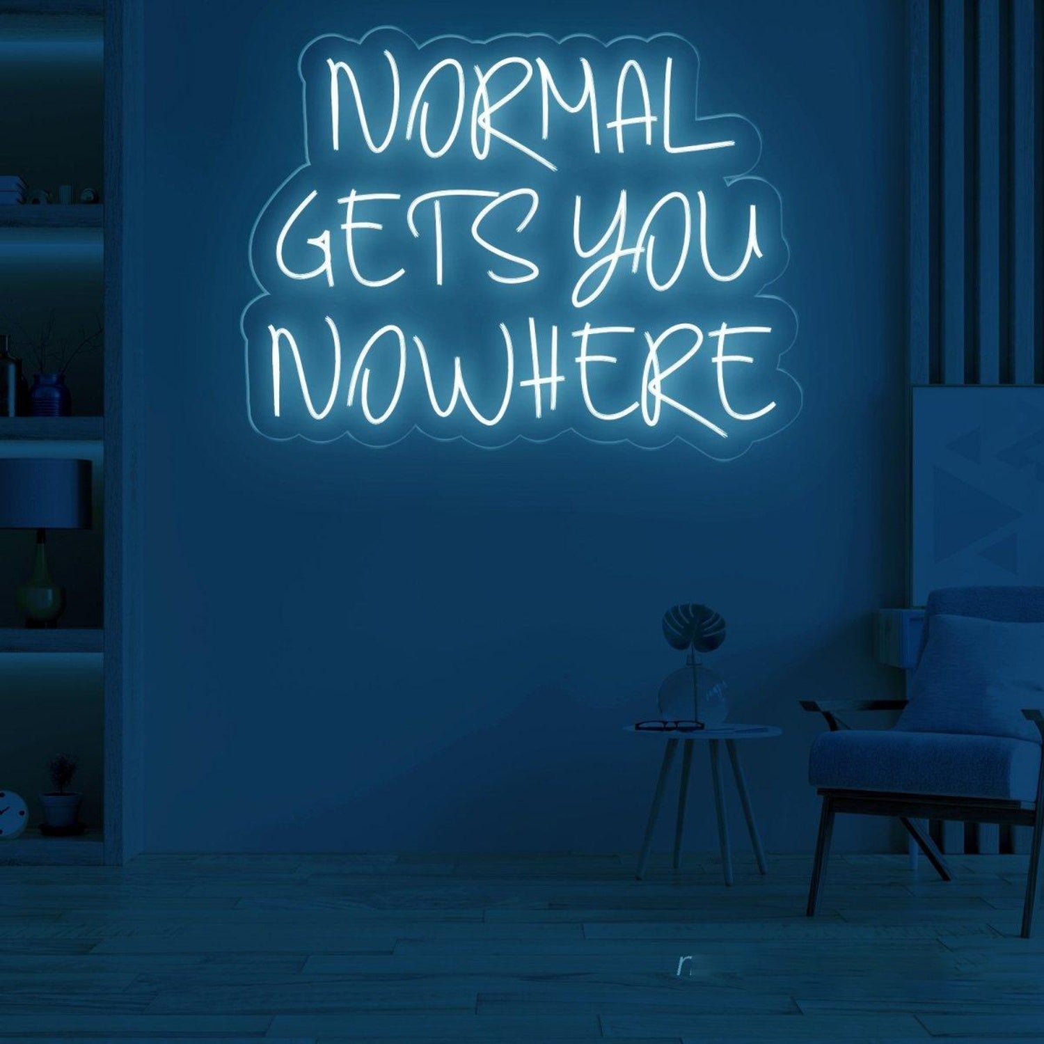 Normal Gets You Nowhere Led Neon Sign Bar Cafe Window Display | Shineneon