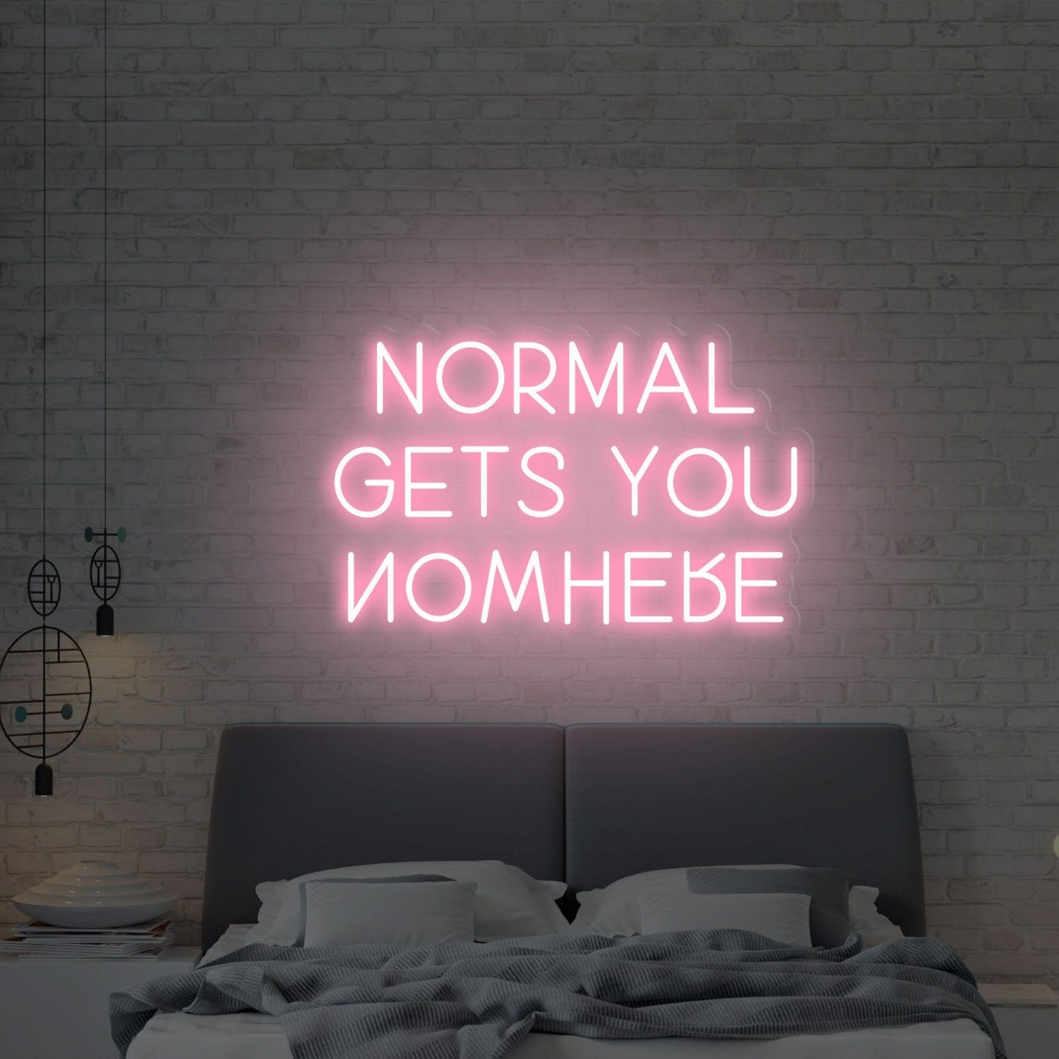 Normal Gets You Nowhere Led Neon Sign Home Decor Office Vibes | Shineneon