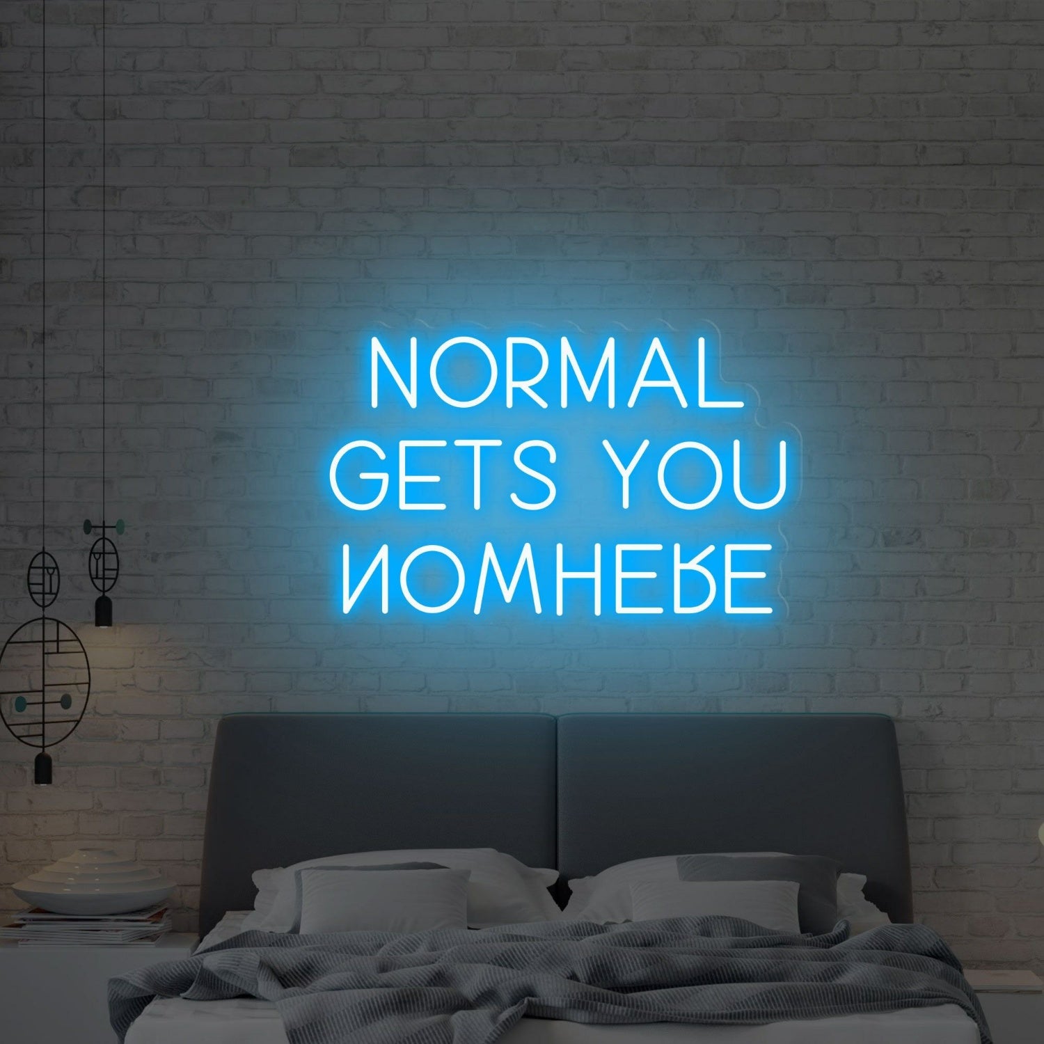 Normal Gets You Nowhere Led Neon Sign Home Decor Office Vibes | Shineneon