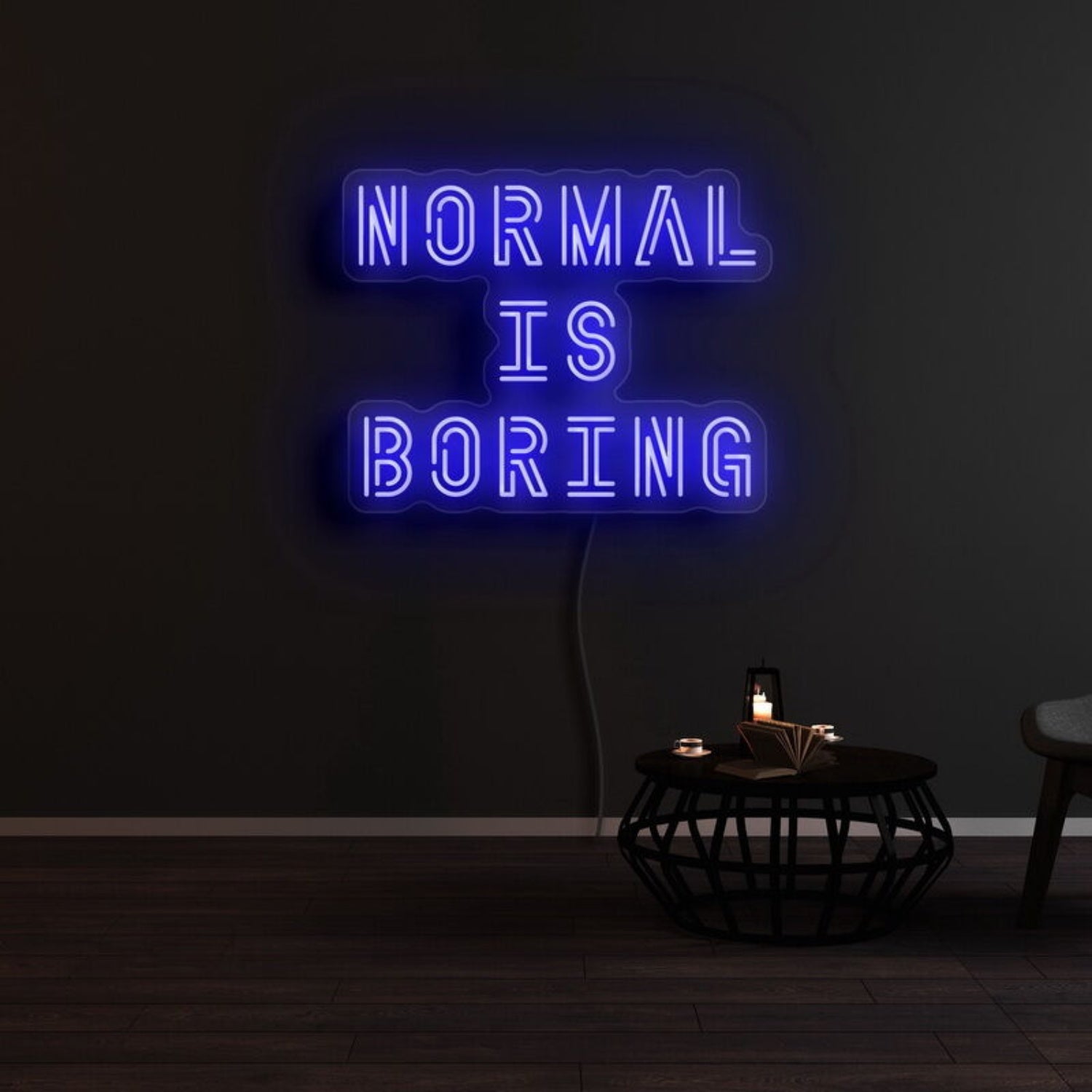 Normal Is Boring Led Neon Sign | Shineneon