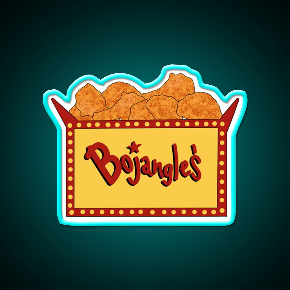 North Carolina Fried Chicken Fast Food Led Neon Sign For Burger Place Rgb Color