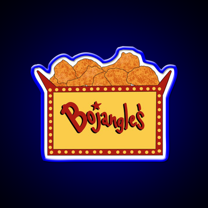 North Carolina Fried Chicken Fast Food Led Neon Sign For Burger Place Rgb Color