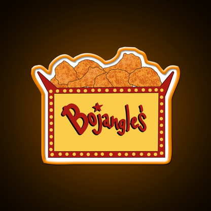 North Carolina Fried Chicken Fast Food Led Neon Sign For Burger Place Rgb Color