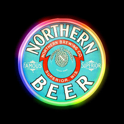 Northern Beer Bar Decor Led Neon Sign Rgb Color - LED neon sign close-up detail