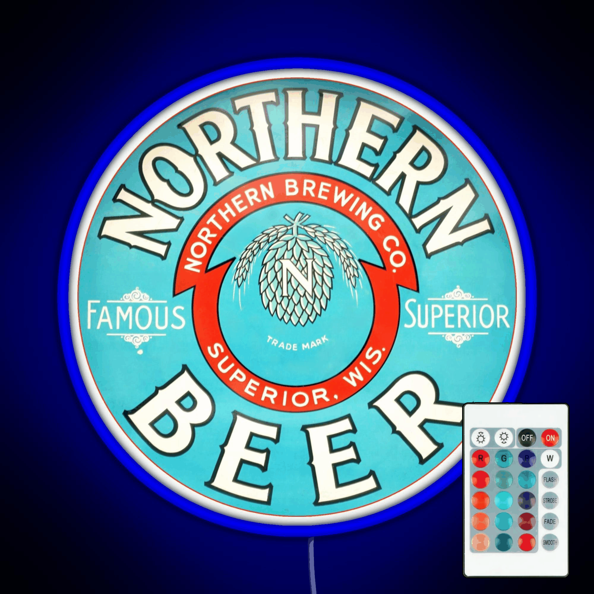 Northern Beer Rgb Led Neon Sign Pop Wall Art
