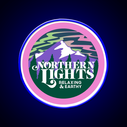 Northern Lights Hemp Inspired Green Leaf Led Neon Sign Rgb Color - Shineneon