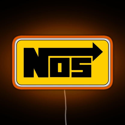 Nos Cool Helmet Stickers Rgb Neon Sign - Shineneon