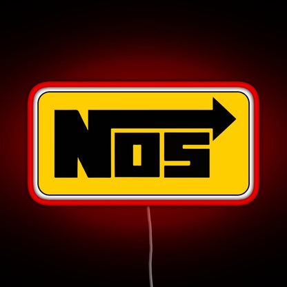 Nos Cool Helmet Stickers Rgb Neon Sign - Shineneon