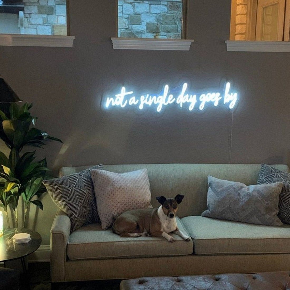 Not A Single Day Goes By Led Sign Business Neon Sign - Shineneon