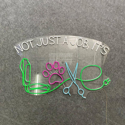 Not Just A Job Its Love Led Neon Sign Led Decor | Shineneon