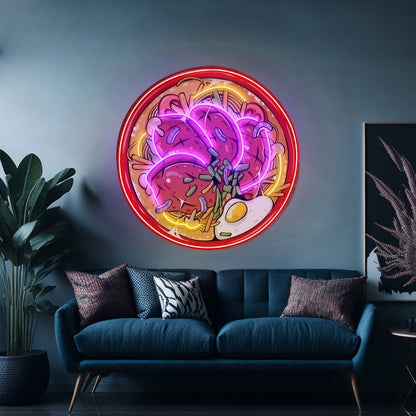 Not Lost Just Taking The Scenic Route Artwork Cool Neon Signs - Shineneon