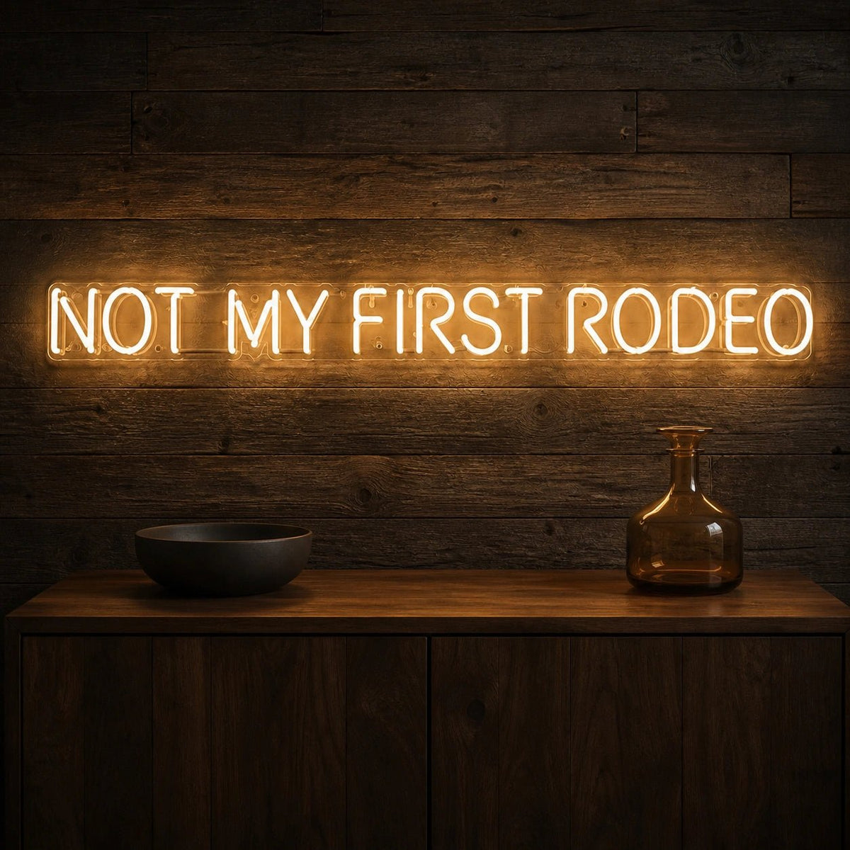 Not My First Rodeo LED Neon Sign - Shineneon