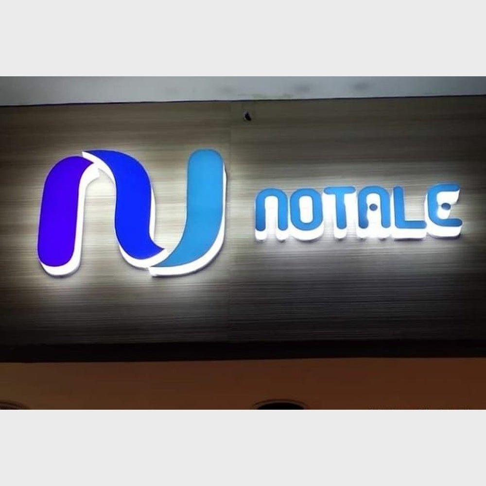 Notalc 3D Frontlit And Backlit Channel Letter Led Light Sign - Shineneon