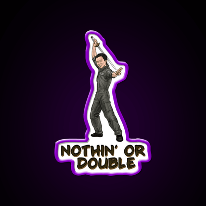 Nothin Or Double Asian Cultural Led Neon Sign Rgb Color - Shineneon