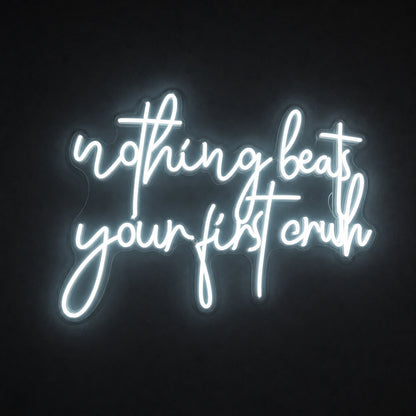 Nothing Beats Your Life Today LED Neon Sign Garage Man Cave Neon Sign main product image