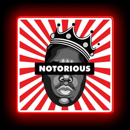 Notorious B I G Black Neon Sign - Shineneon