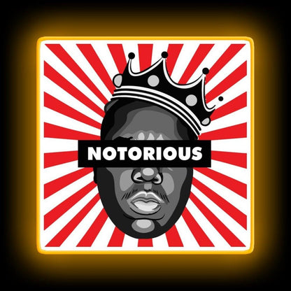 Notorious B I G Black Neon Sign - Shineneon