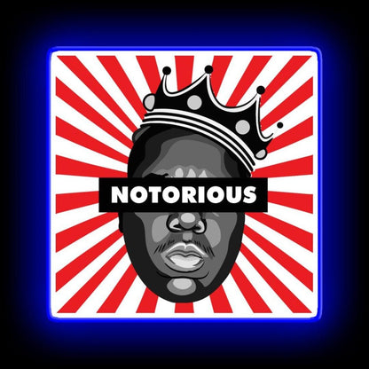 Notorious B I G Black Neon Sign - Shineneon