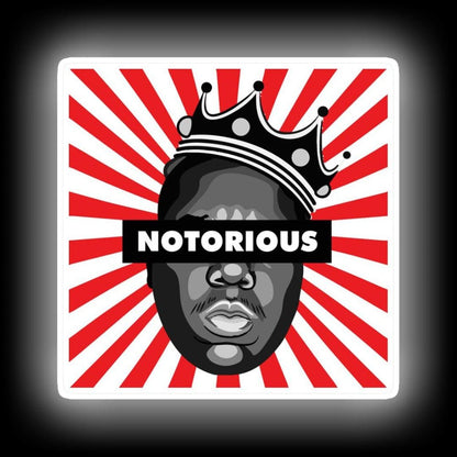 Notorious B I G Black Neon Sign - Shineneon