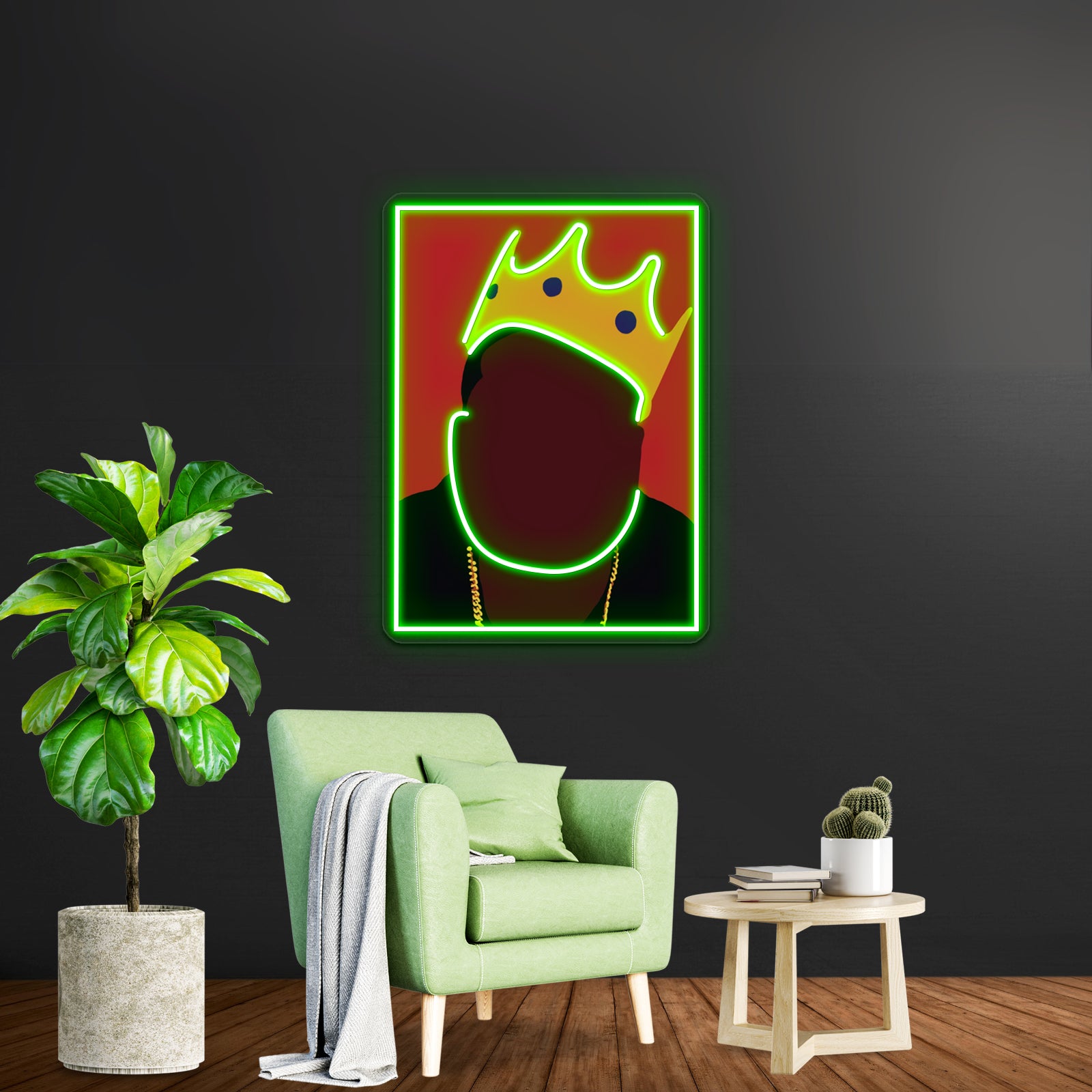 Notorious Big Artwork Business Led Sign | Shineneon