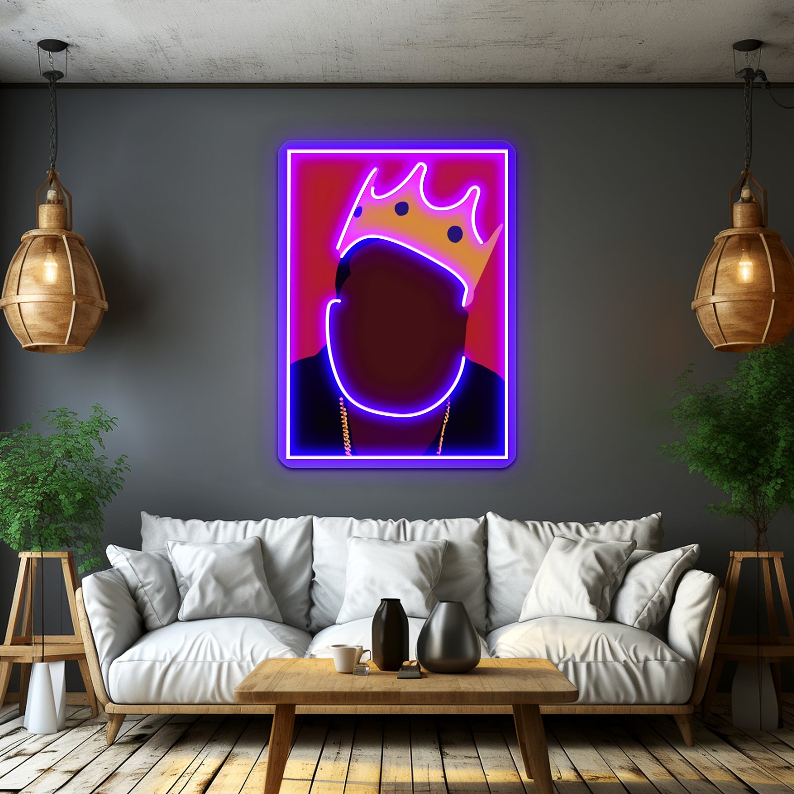 Notorious Big Artwork Business Led Sign | Shineneon