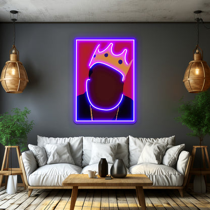 Notorious Big Artwork Business Led Sign