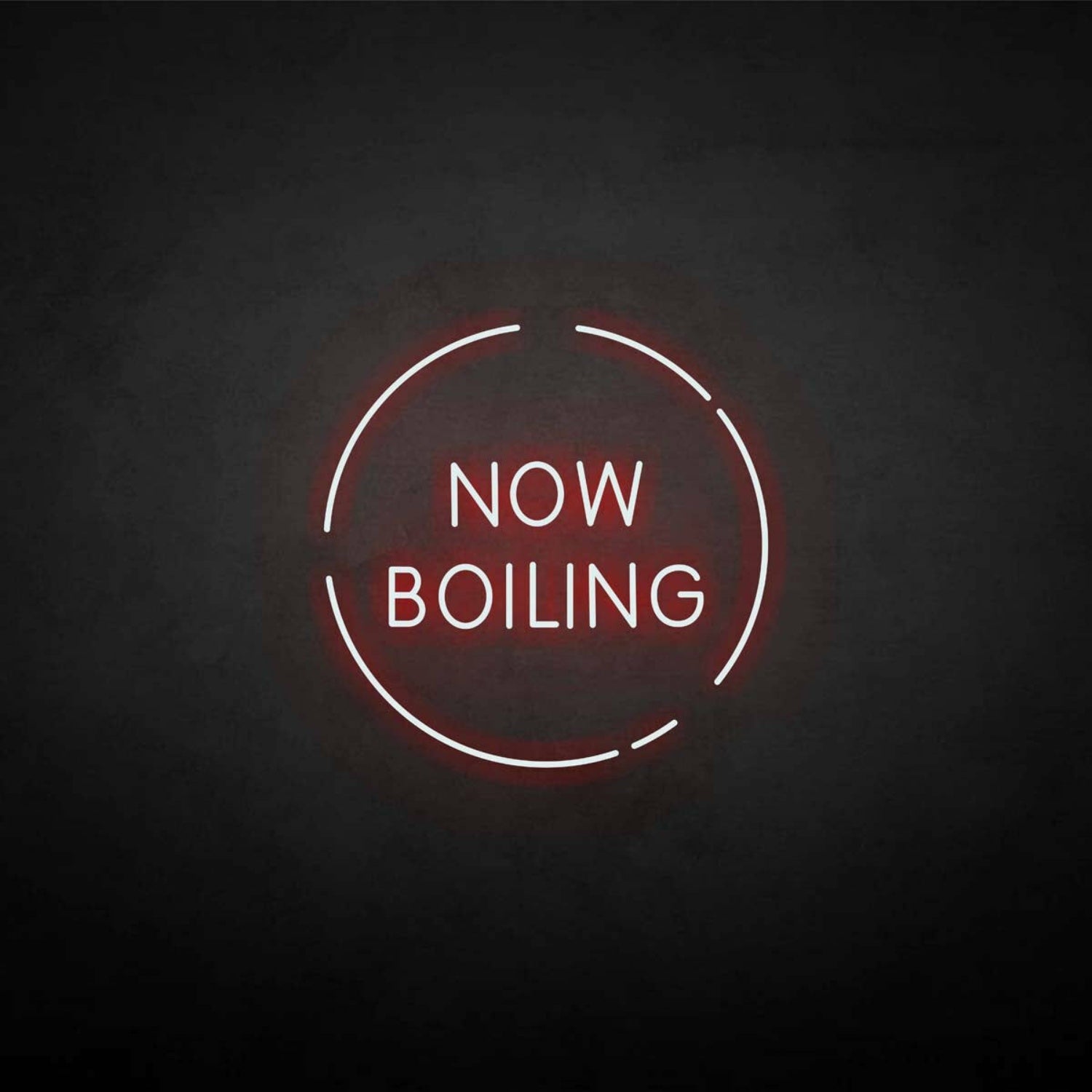 Now Boiling Neon Sign | Shineneon