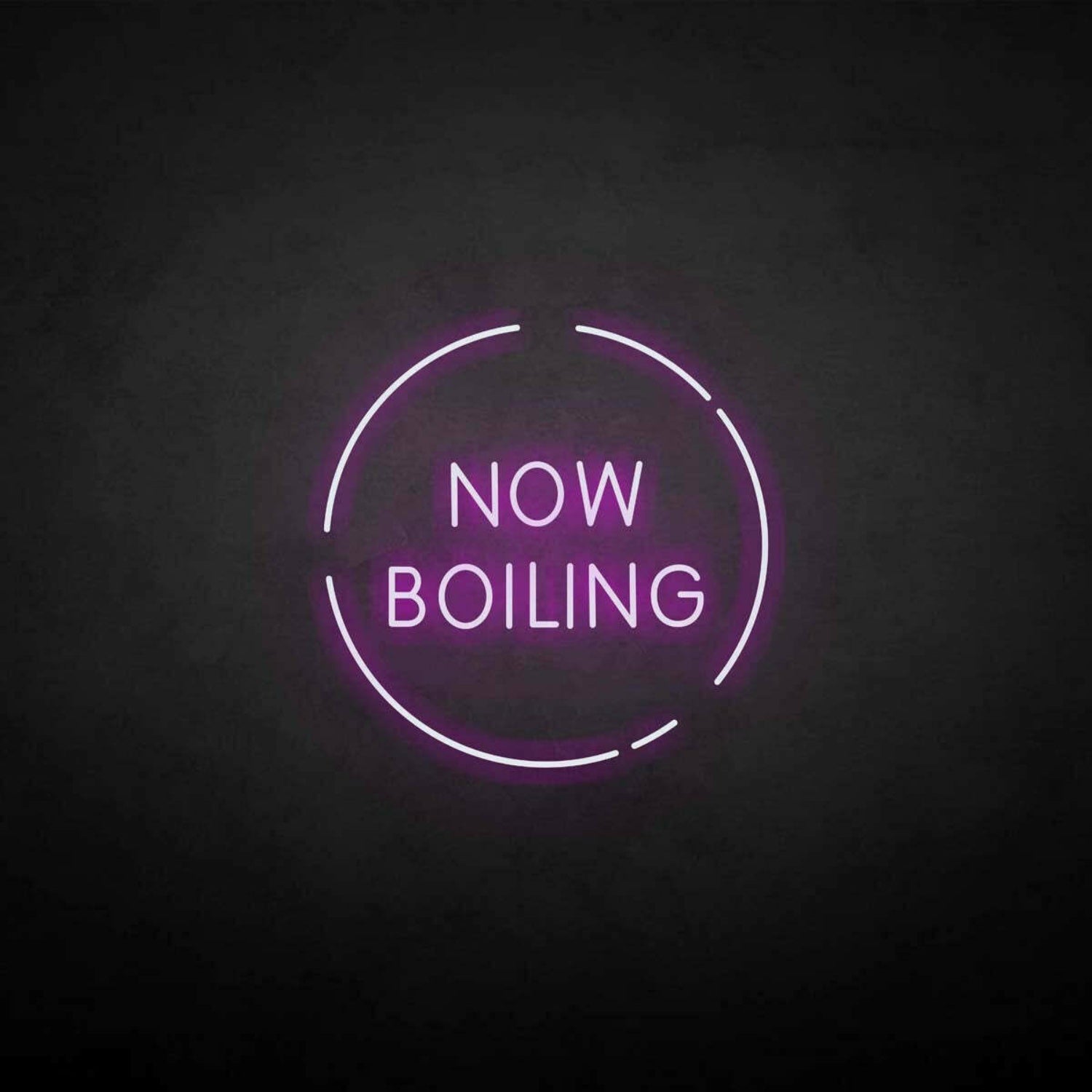 Now Boiling Neon Sign | Shineneon