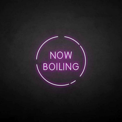 Now Boiling Neon Sign | Shineneon