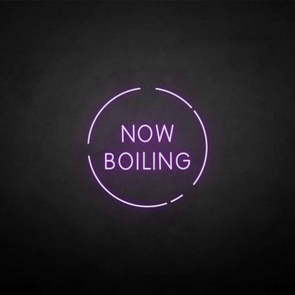 Now Boiling Neon Sign | Shineneon