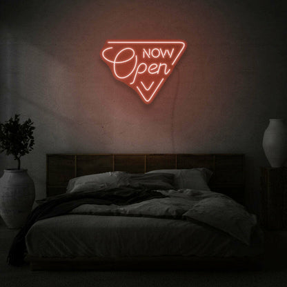 Now Open Lettering Neon Welcoming New Beginnings | Shineneon